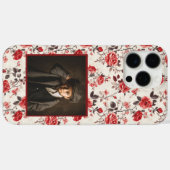 お母さんのためのクールなバラのカスタマイズ可能な名前iPhoneケース Case-Mate iPhoneケース (裏面 (横))