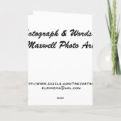 お母さんのためのハッピーイースター シーズンカード (裏面)