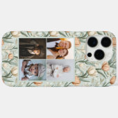 お母さんのための可愛いチューリップのカスタムフォトiPhoneケース Case-Mate iPhoneケース (裏面 (横))