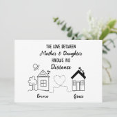 お母さんのための娘の長距離ラブカード 招待状 (スタンド正面)