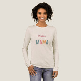 お母さんのための快適なTシャツ トライブレンドTシャツ