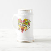 お母さんのための母の日のギフト ビールジョッキ (正面左)