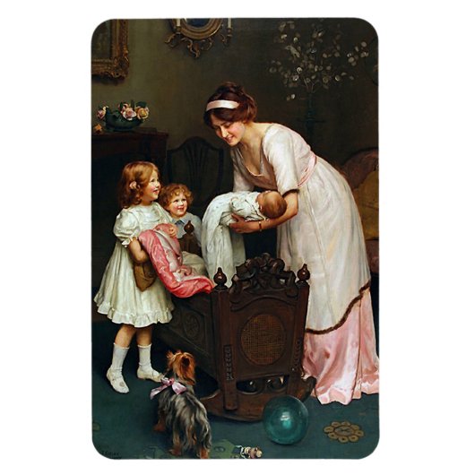 お母さんのための良い夜L マグネット (縦)