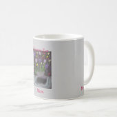 お母さんのための花 コーヒーマグカップ (正面右)