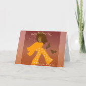 お母さんのための誕生日の挨拶状 カード (正面)