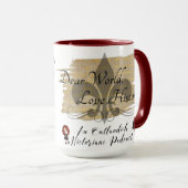 お母さんのための風変りな歴史家のポッドキャストのマグ マグカップ (正面右)