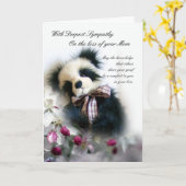 お母さんのカード紛失 カード (黄色い花)