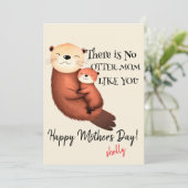 お母さんのカード | バレンタインデイカード | お母さん禁止 カード (スタンド正面)