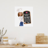 お母さんのキッチンポスター ポスター (キッチン)