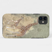 お母さんのキリンおよびベビー家族のiPhone 5の場合 Case-Mate iPhoneケース (裏面(横))