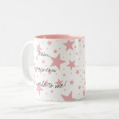 お母さんのコーヒー・マグ ツートーンマグカップ (正面左)