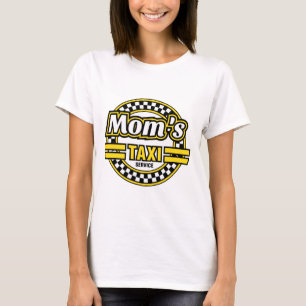 お母さんのタクシーのロゴ Tシャツ