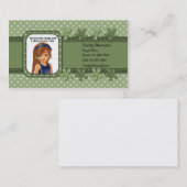 お母さんのテレホンカード コーリングカード (正面/裏面)