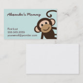 お母さんのテレホンカード コーリングカード (正面/裏面)