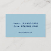 お母さんのテレホンカード コーリングカード (裏面)