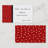 お母さんのテレホンカード コーリングカード (正面/裏面)