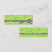 お母さんのテレホンカード(薄緑の) コーリングカード (正面/裏面)