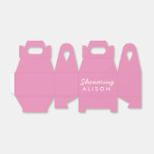 お母さんのテントの好意ボックスを見る – ピンクの白 フェイバーボックス (折り畳みなし)