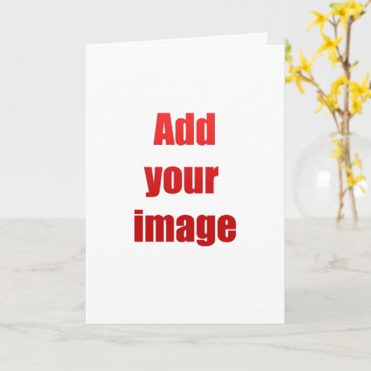 お母さんのデイカードを作る カード (黄色い花)