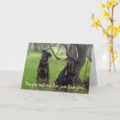 『お母さんのデイロットワイラー』 カード (黄色い花)