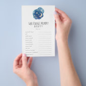 お母さんのトライビアゲームを知る最高の月星 チラシ (ハンドル)