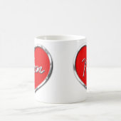 お母さんのハートのマグ コーヒーマグカップ (中央)