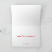 お母さんのバレンタイン シーズンカード (内部)