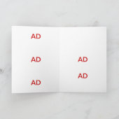 お母さんのバースデー・カード カード (内部)