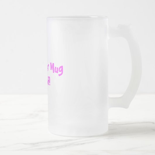 お母さんのビールのジョッキ フロストグラスビールジョッキ (右)