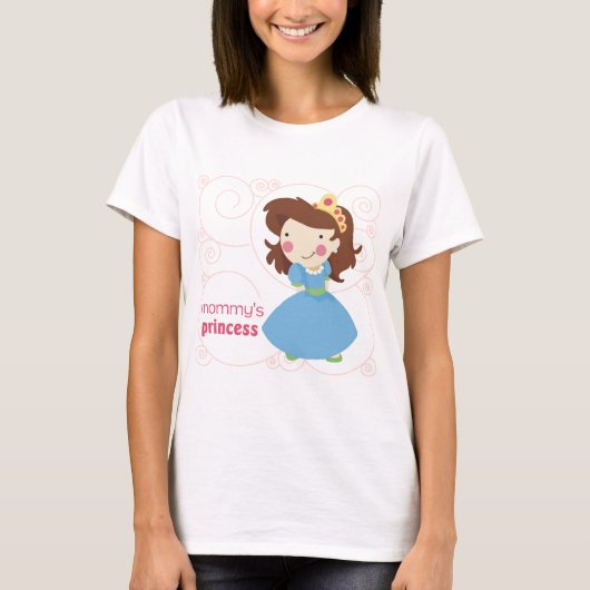 お母さんのプリンセス Tシャツ (正面)