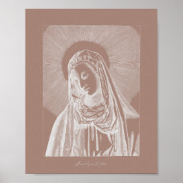 お母さんのプリント- 8x10 ポスター