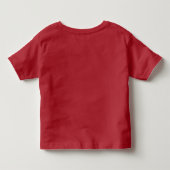 お母さんのワイシャツのために感謝している トドラーTシャツ (裏面)
