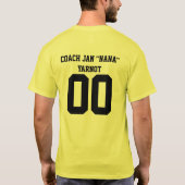 お母さんのワイシャツ Tシャツ (裏面)