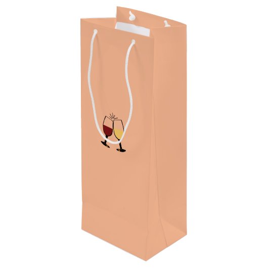 お母さんのワインパンの番だ ワインギフトバッグ (裏面アングル)