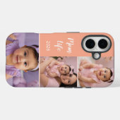 お母さんの人生カスタム3枚の写真  Case-Mate iPhoneケース (裏面 (横))