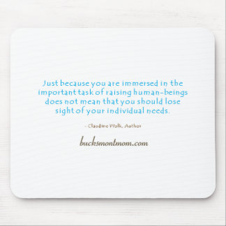 お母さんの信念のマウスパッド マウスパッド