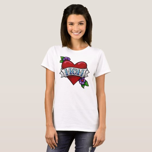 お母さんの入れ墨のワイシャツ Tシャツ (正面フル)