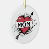 お母さんの入れ墨 セラミックオーナメント (右)