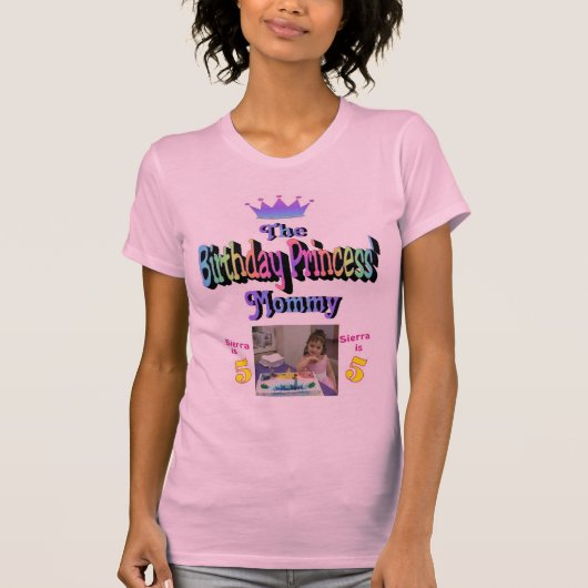 お母さんの前部 Tシャツ (正面)