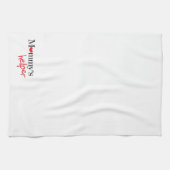 お母さんの助手 キッチンタオル (横)