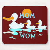 お母さんの反射 マウスパッド (正面)