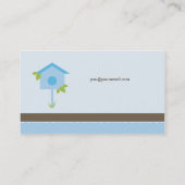 お母さんの名刺 コーリングカード (裏面)