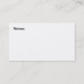 お母さんの名刺 コーリングカード (裏面)