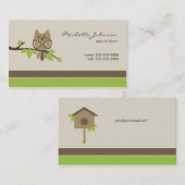 お母さんの名刺 コーリングカード (正面/裏面)