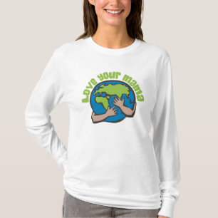 『お母さんの地球を愛する』 Tシャツ