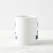 お母さんの地球を愛せよ コーヒーマグカップ (中央)