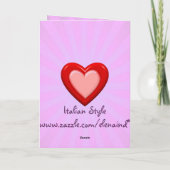 お母さんの天使 カード (裏面)