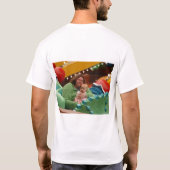 お母さんの天使 Tシャツ (裏面)
