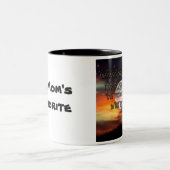 お母さんの好み-娘のマグ ツートーンマグカップ (中央)