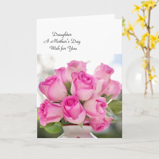 お母さんの娘のデイカード カード